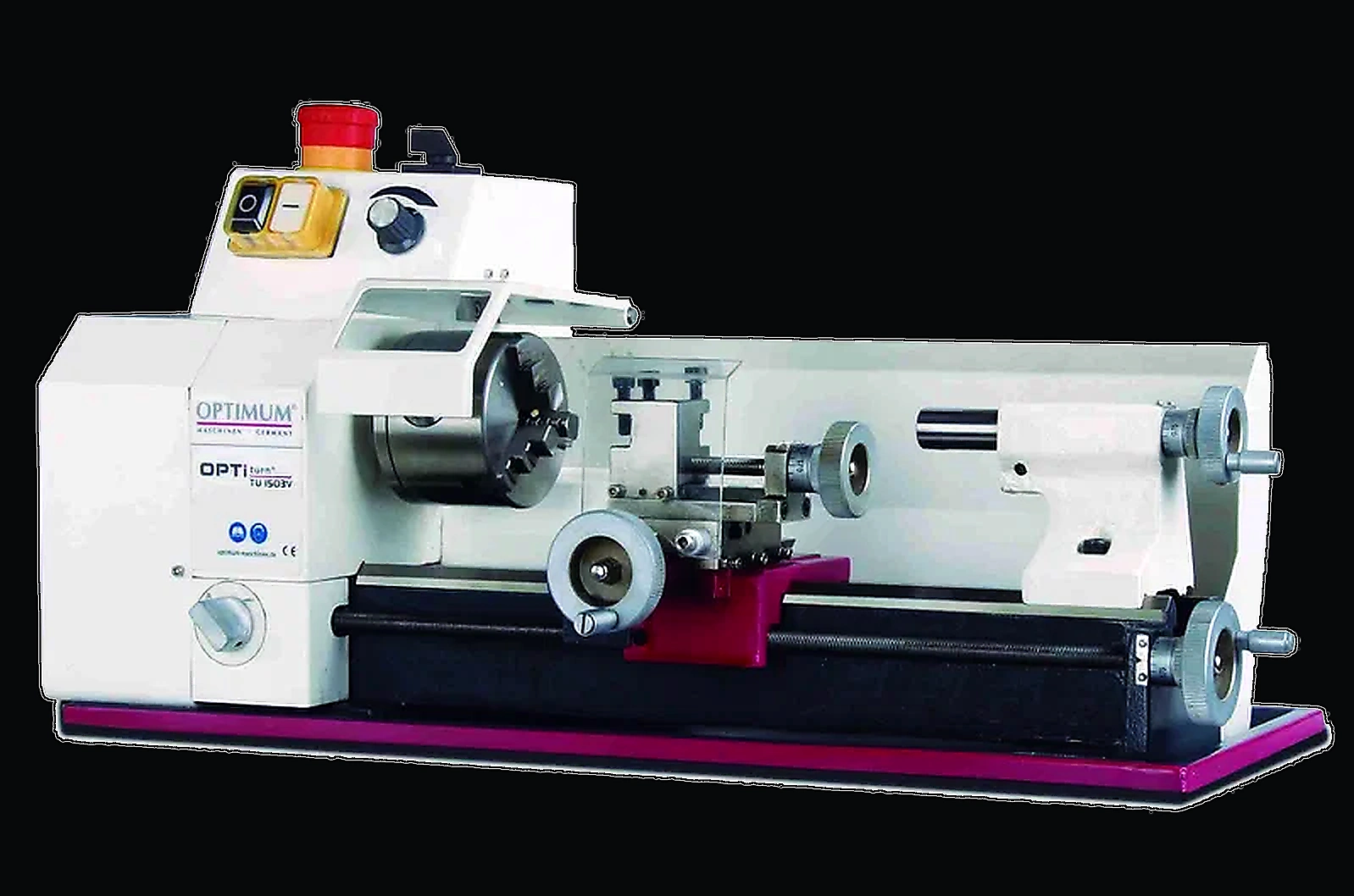 Torno Optimum TU 1503V torno de sobremesa compacto